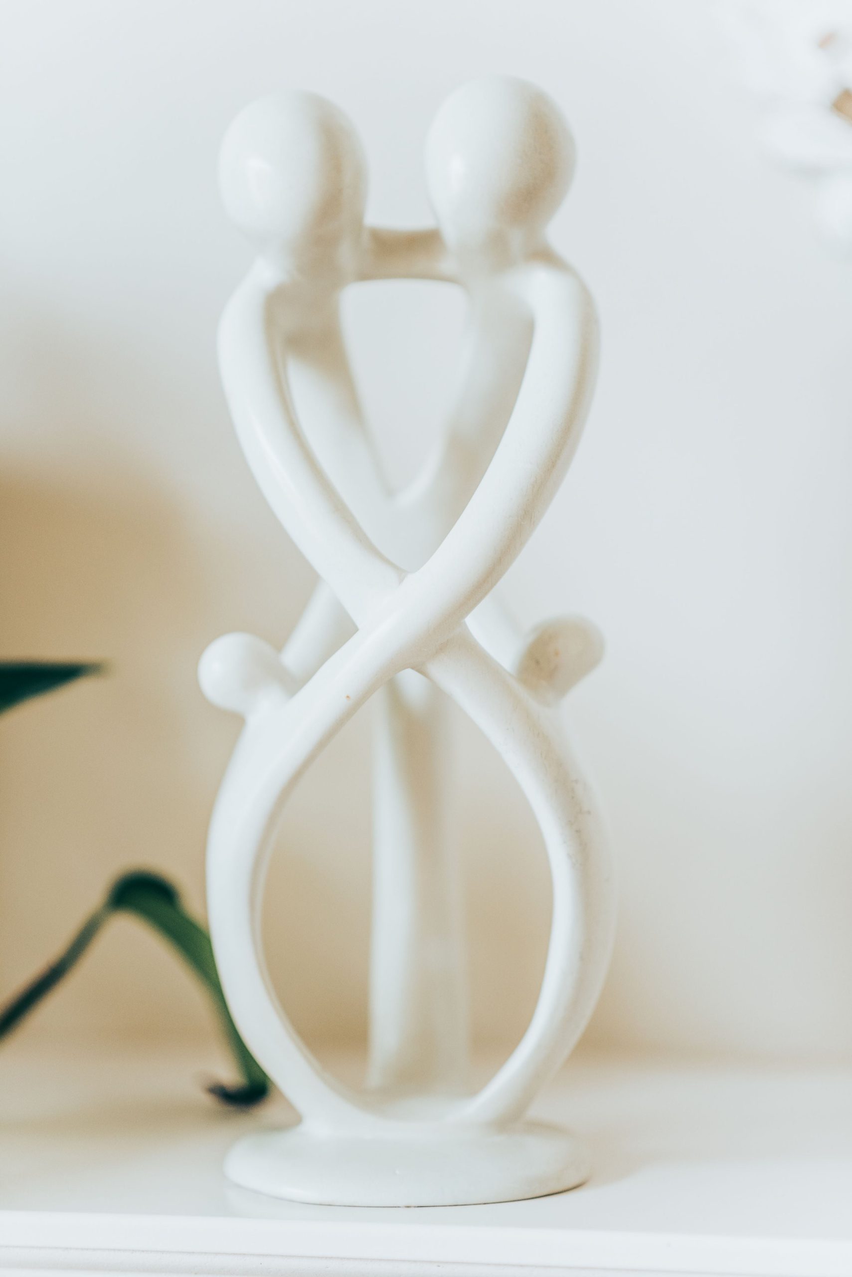 10-inch Tall Soapstone Family Sculpture